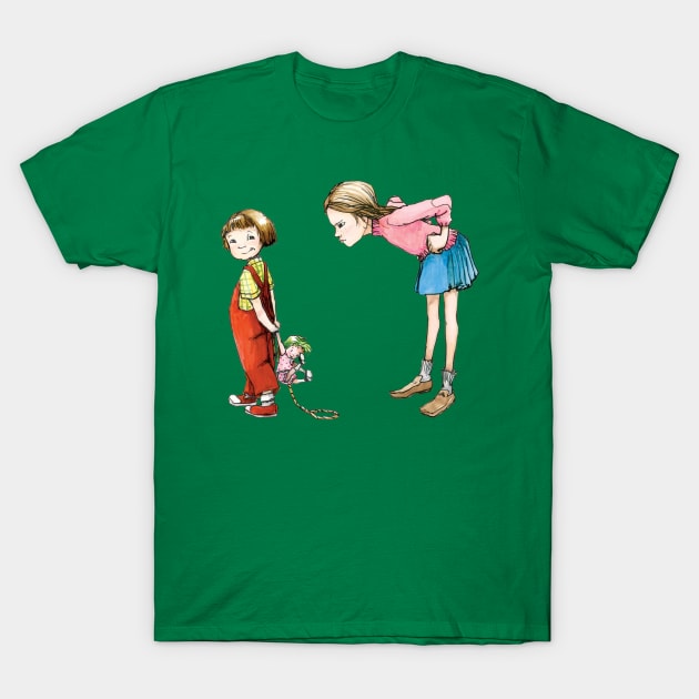 Beezus and Ramona | Beverly Cleary T-Shirt by bubble_designer